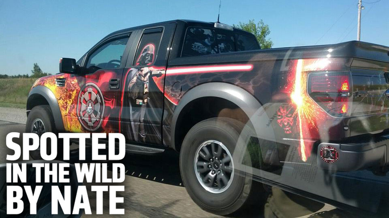 Illustration for article titled This Is What Happens When A Star Wars Superfan Buys A Truck